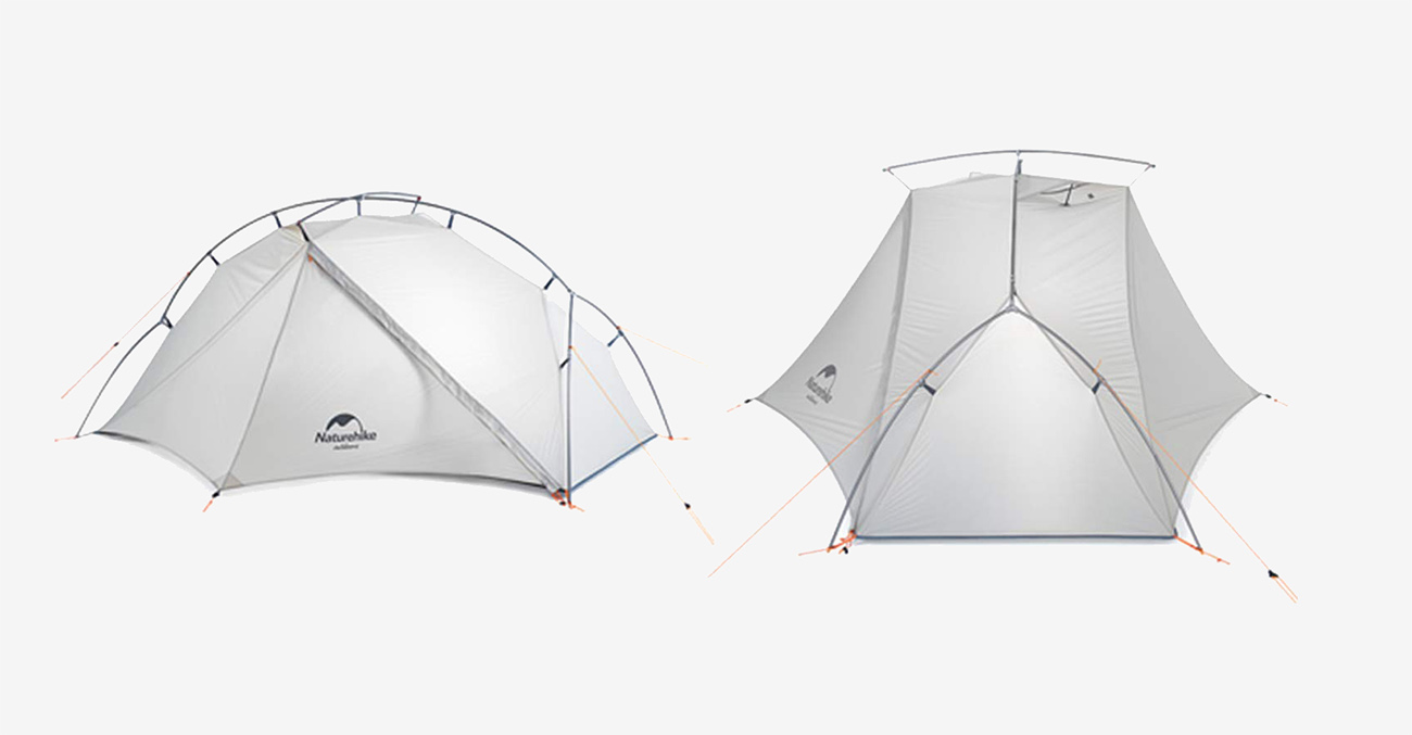 NATUREHIKE 1 Person Ultralight Backpacking Tent features and design