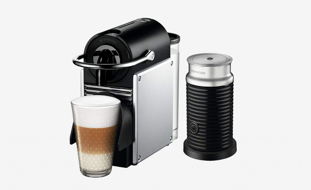 Nespresso by De'Longhi EN125SAE Bundle with Aeroccino Milk Frother
