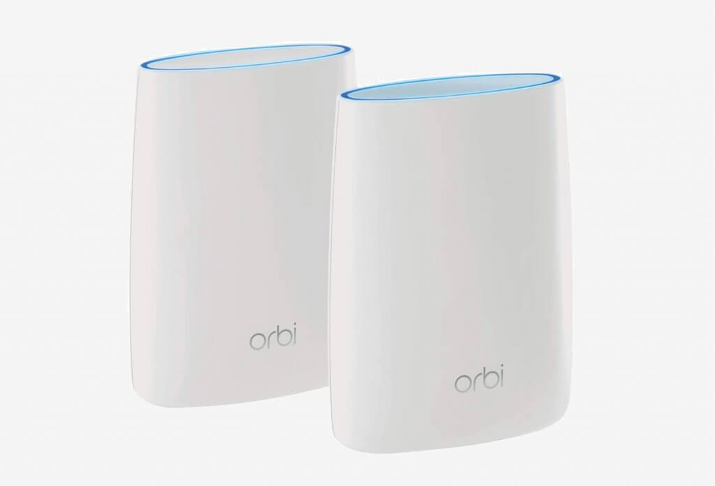NETGEAR Orbi Tri-band Whole Home Mesh WiFi System with 3Gbps Speed (RBK50)