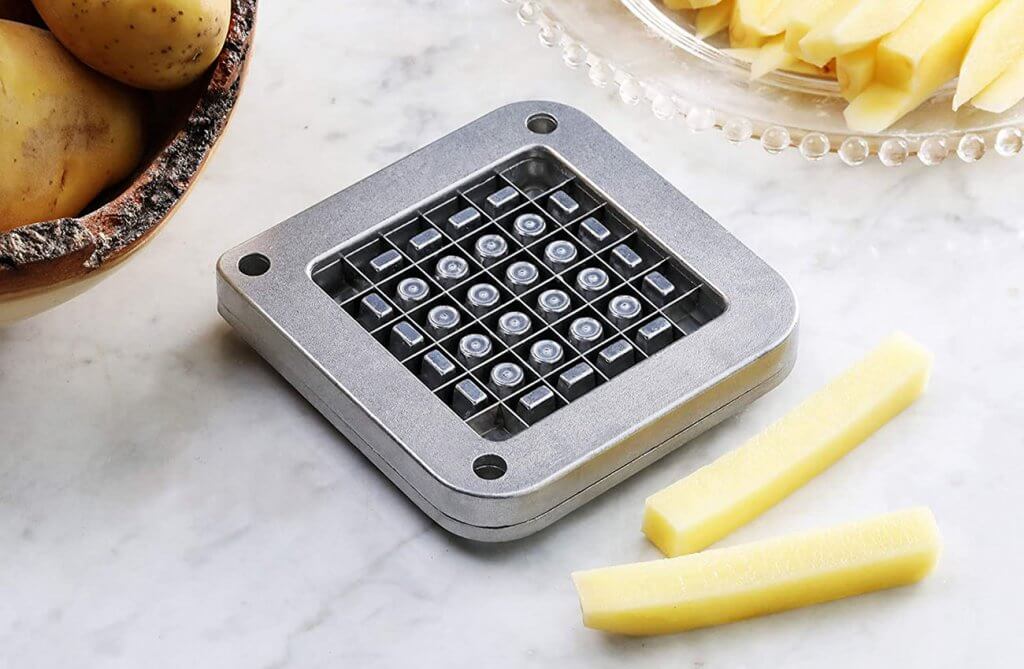 New Star Food Service 42313 Commercial Restaurant French Fry Cutter with Suction Feet