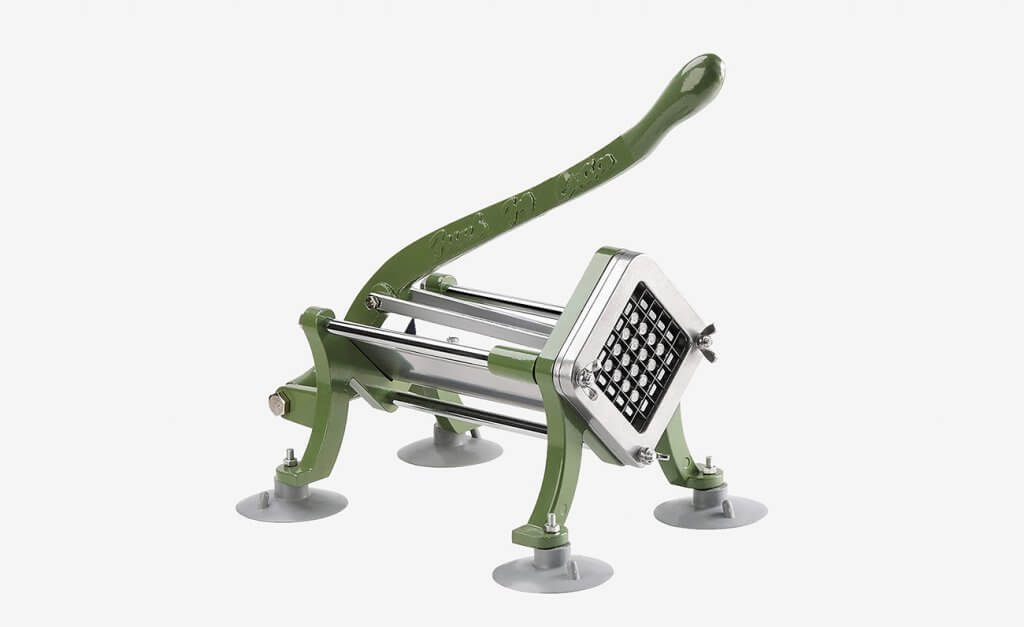 New Star Food Service 42313 Commercial Restaurant French Fry Cutter with Suction Feet