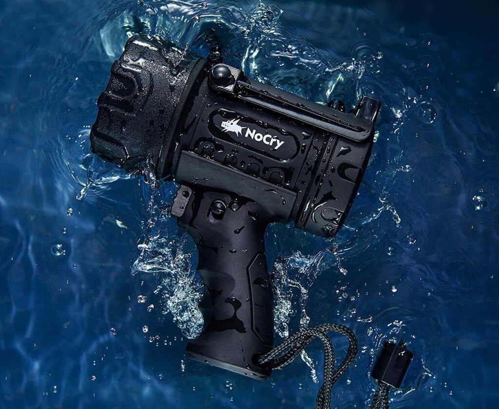 NoCry 18W in water