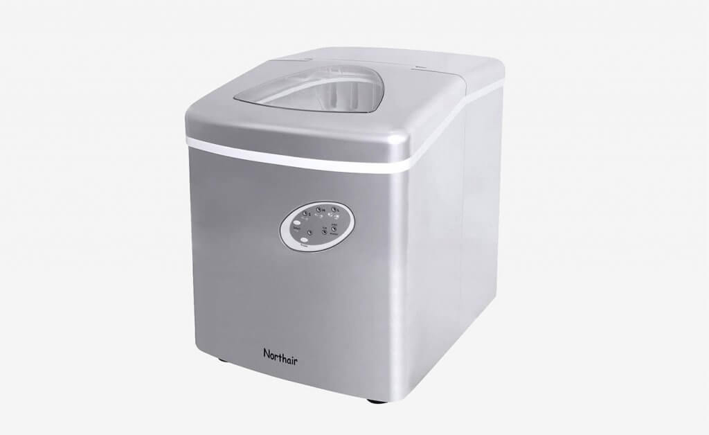 Northair Portable Automatic Stainless Steel Ice Maker
