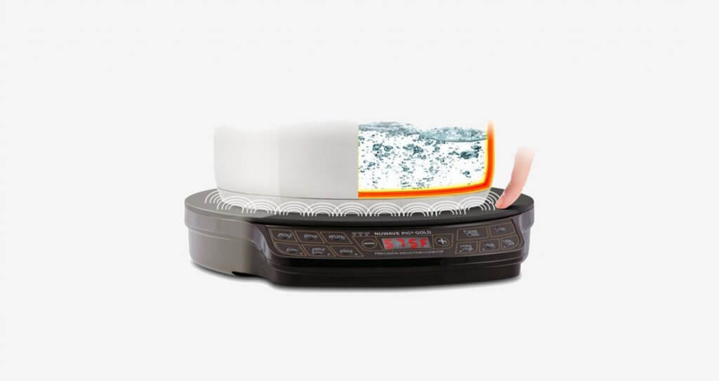 Boiling water in the NuWave PIC Platinum