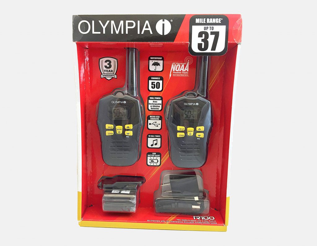 Olympia R100 packaging
