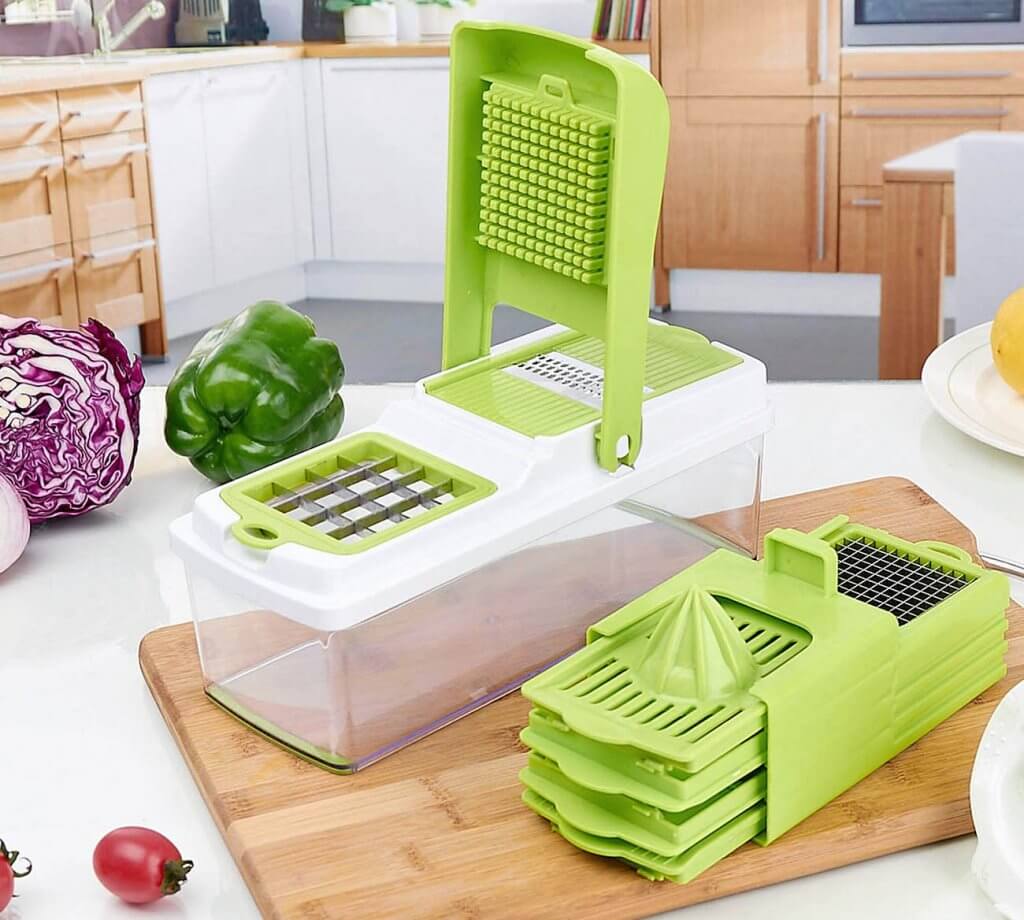 ONSON Food Chopper And Vegetable Slicer in the kitchen