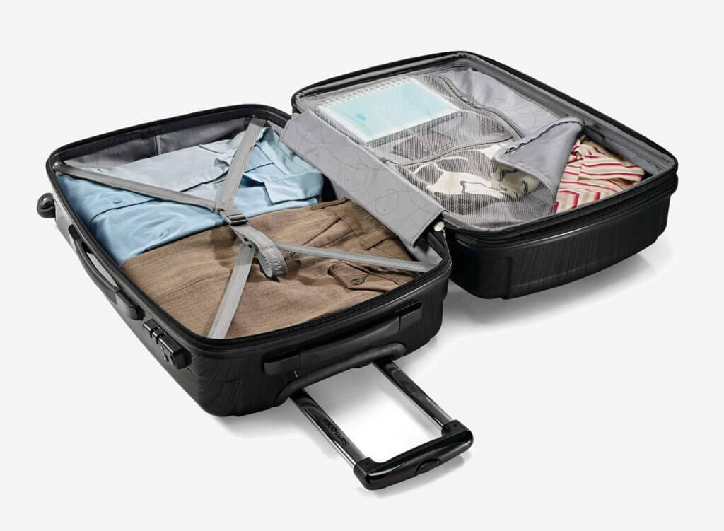 Open Samsonite Winfield 2 Case