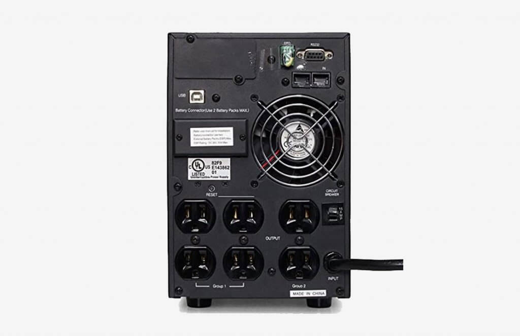 OPTI-UPS DS1500B (1500VA1050W) Online Double Conversion Sinewave