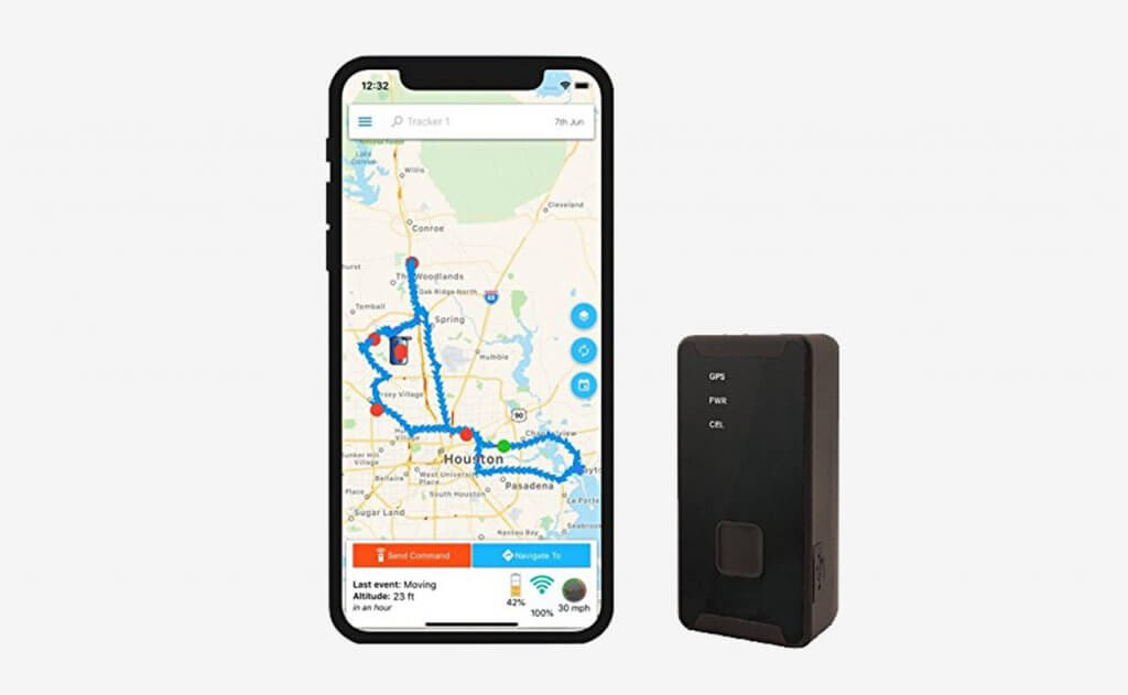 OPTIMUS 2.0 GPS Tracker and smartphone