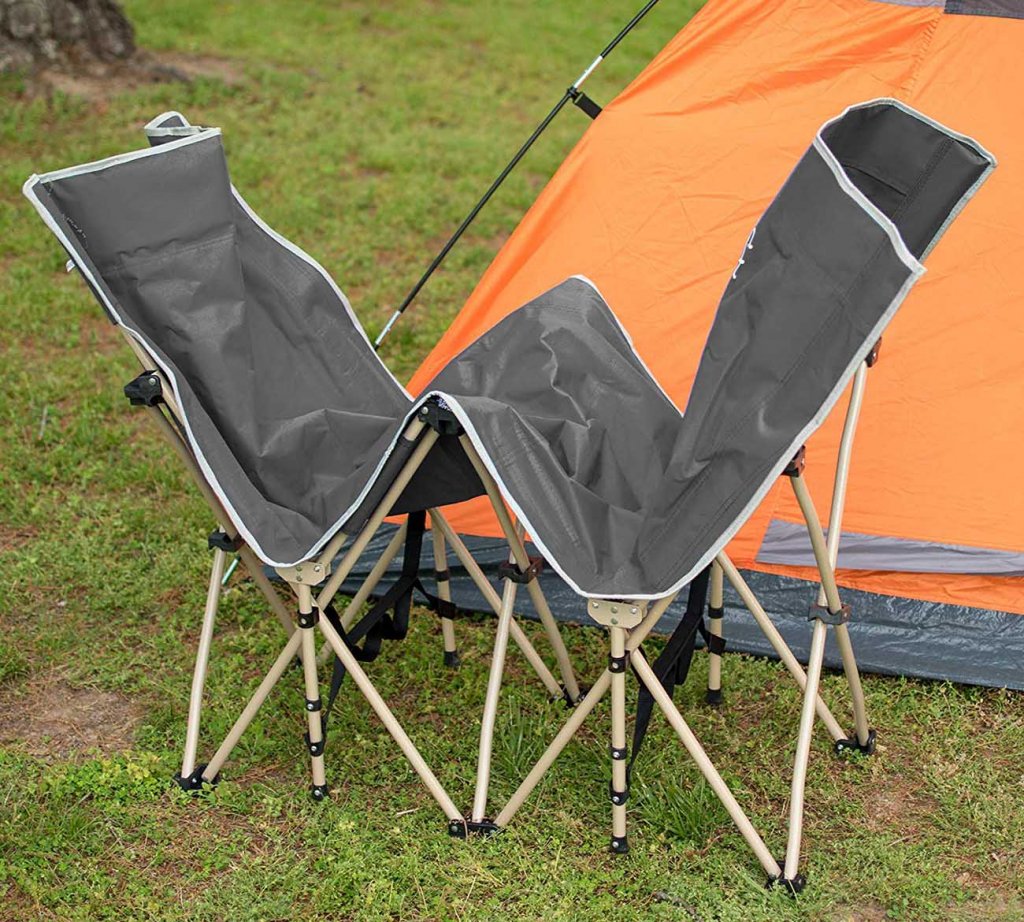 Folded OSAGE RIVER Folding Camping Cot