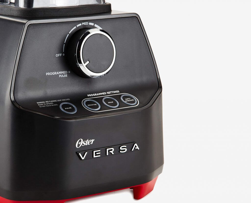 Oster Versa Pro Series Blender controls