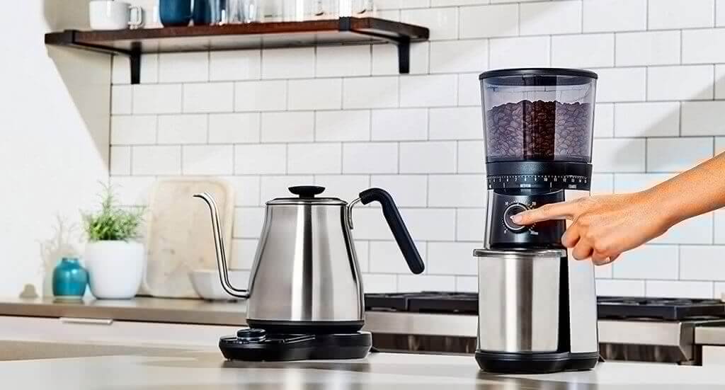 OXO BREW Pour-Over Kettle in the kitchen