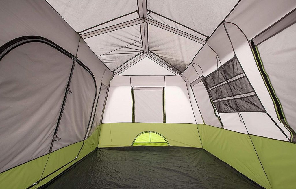 Ozark Trail 9-Person Instant Cabin interior
