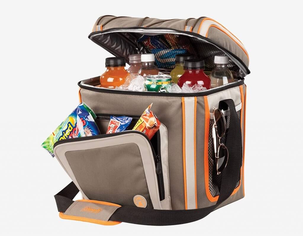 Packed Coleman 30-Can Removable Liner