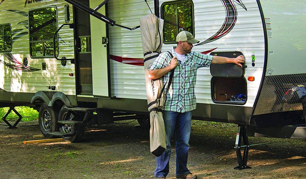 Packed-up Gazelle Tents Pop-up Canopy