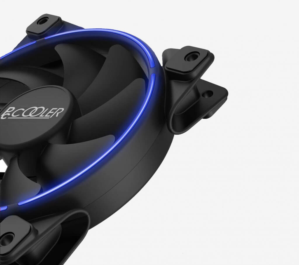PC Cooler Moonlight Series PC-3M120 side