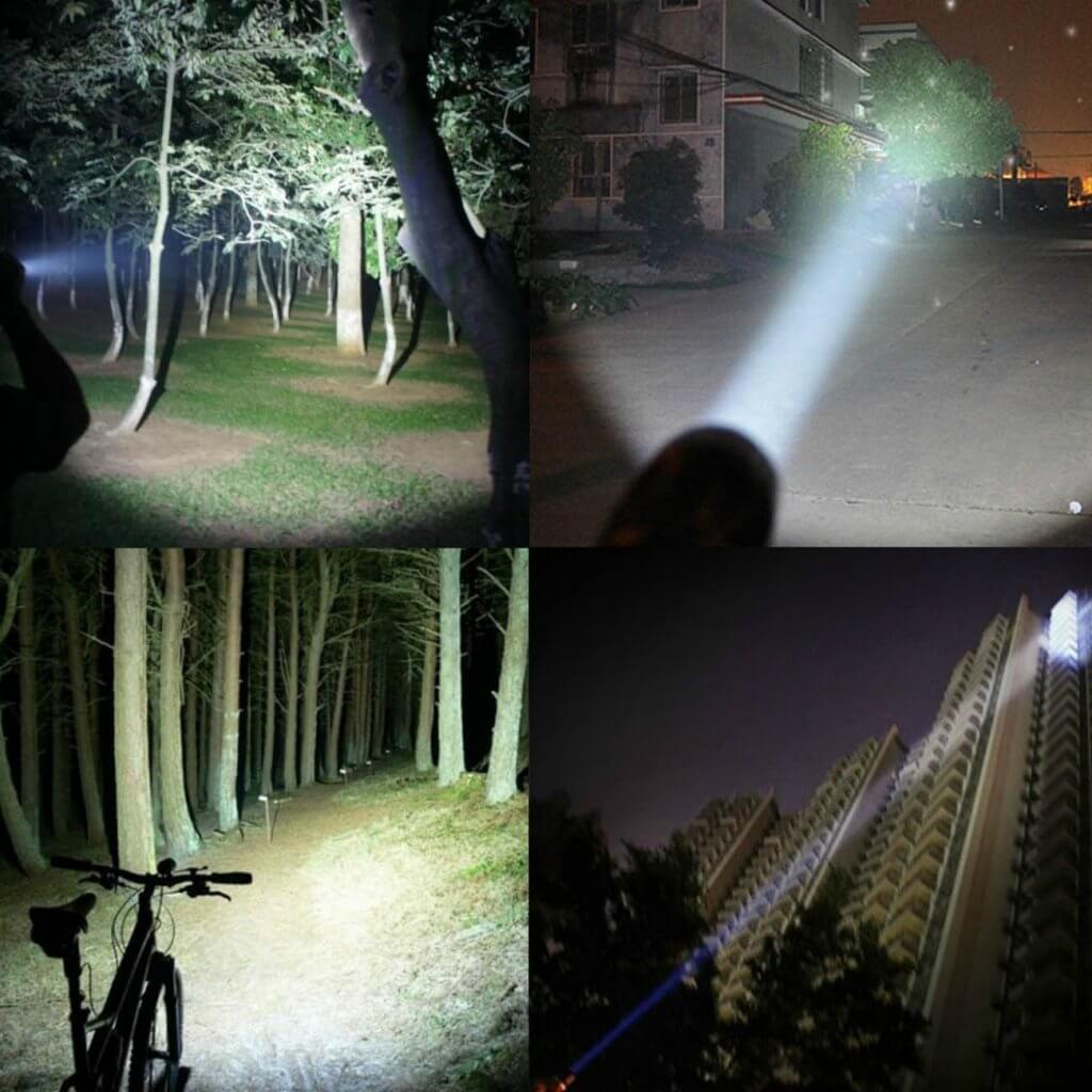 PeakPlus LFX1000 range at night