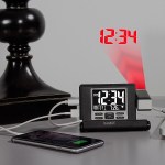 This Projection Alarm Clock will keep you constant when traveling