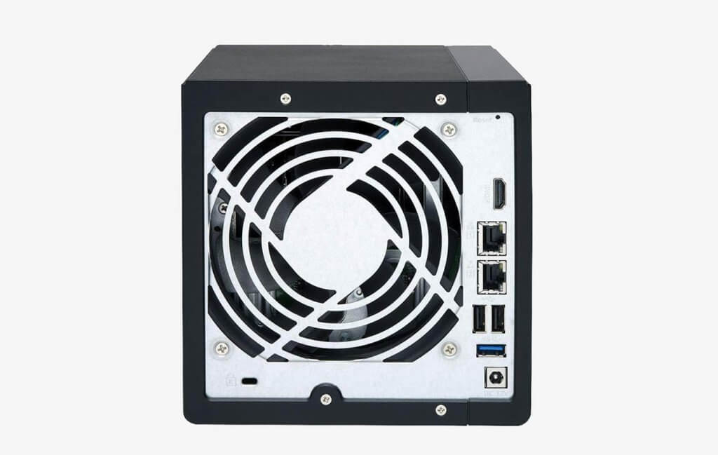 QNAP TS-451+-2G-US 4-Bay NAS back