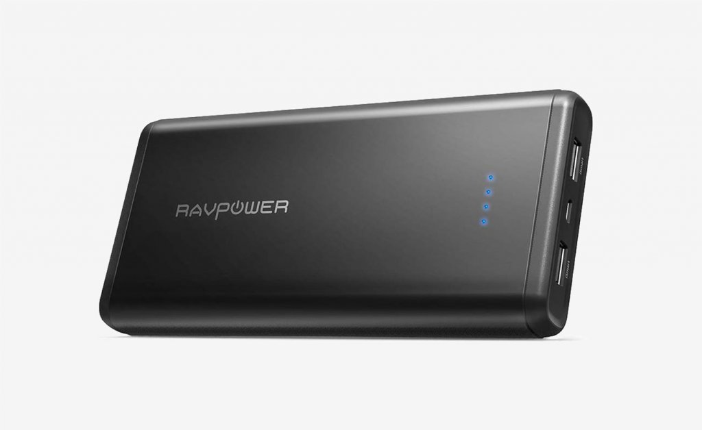 RAVPower Portable Power Bank 20,000 mAh