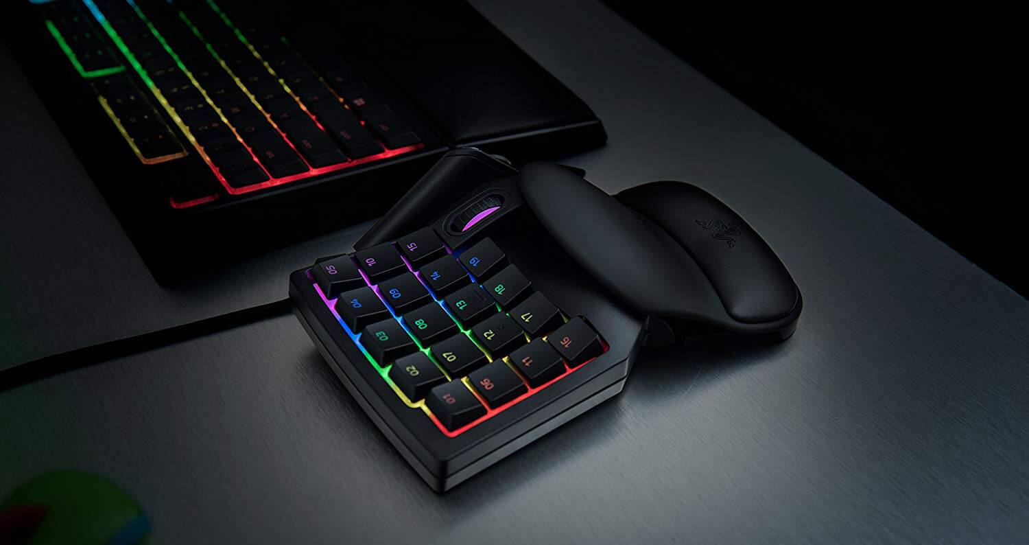 Razer Tartarus V2 on desktop