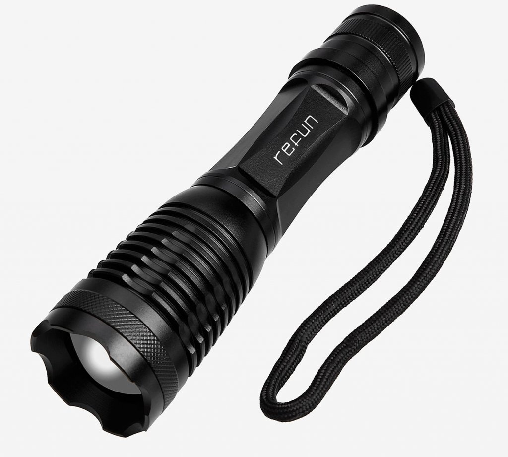 Refun E6 High-Powered Tactical Flashlight