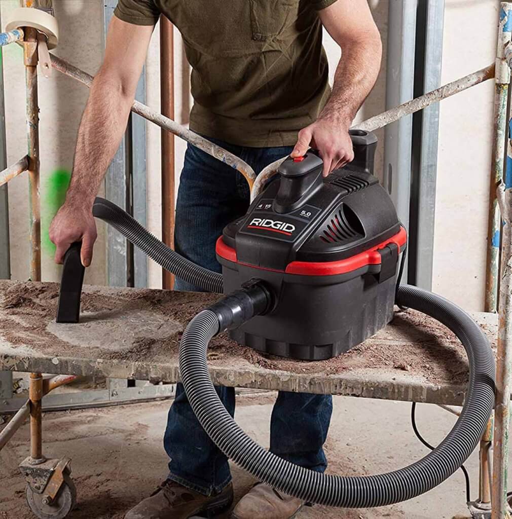RIDGID 50313 4000RV on a construction site