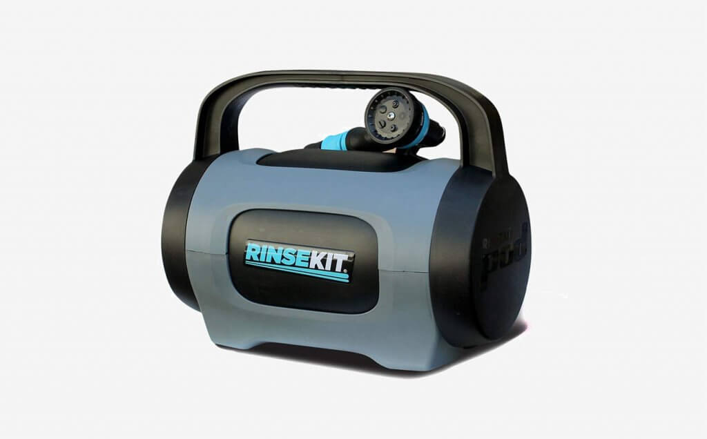 Rinse Kit POD Portable Outdoor Shower in Black