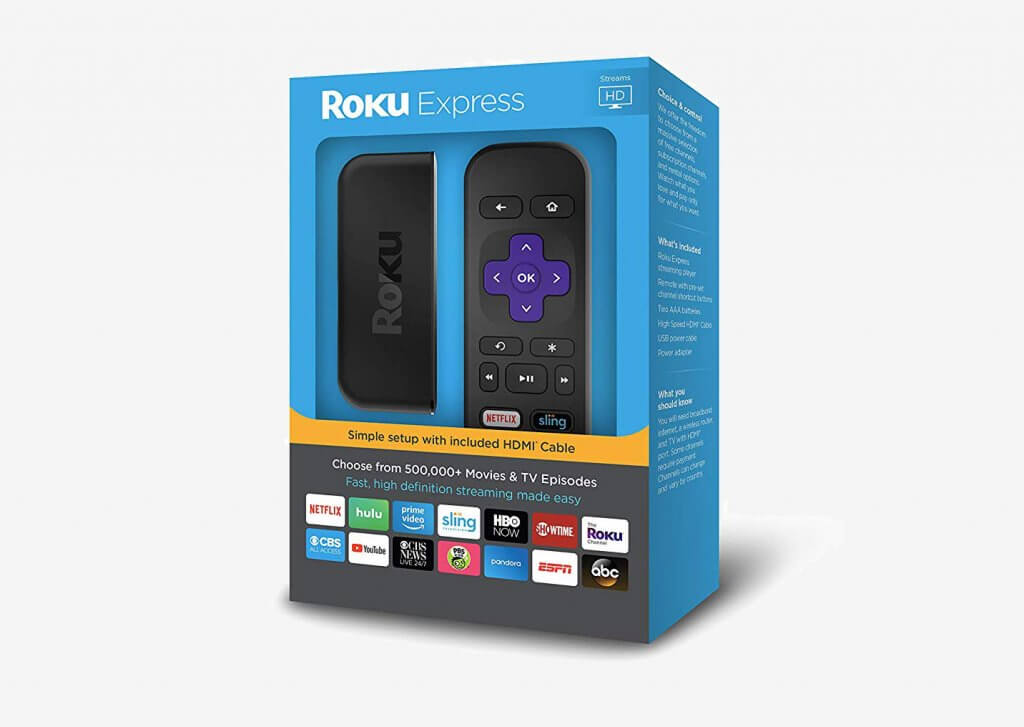 Roku Express packaging