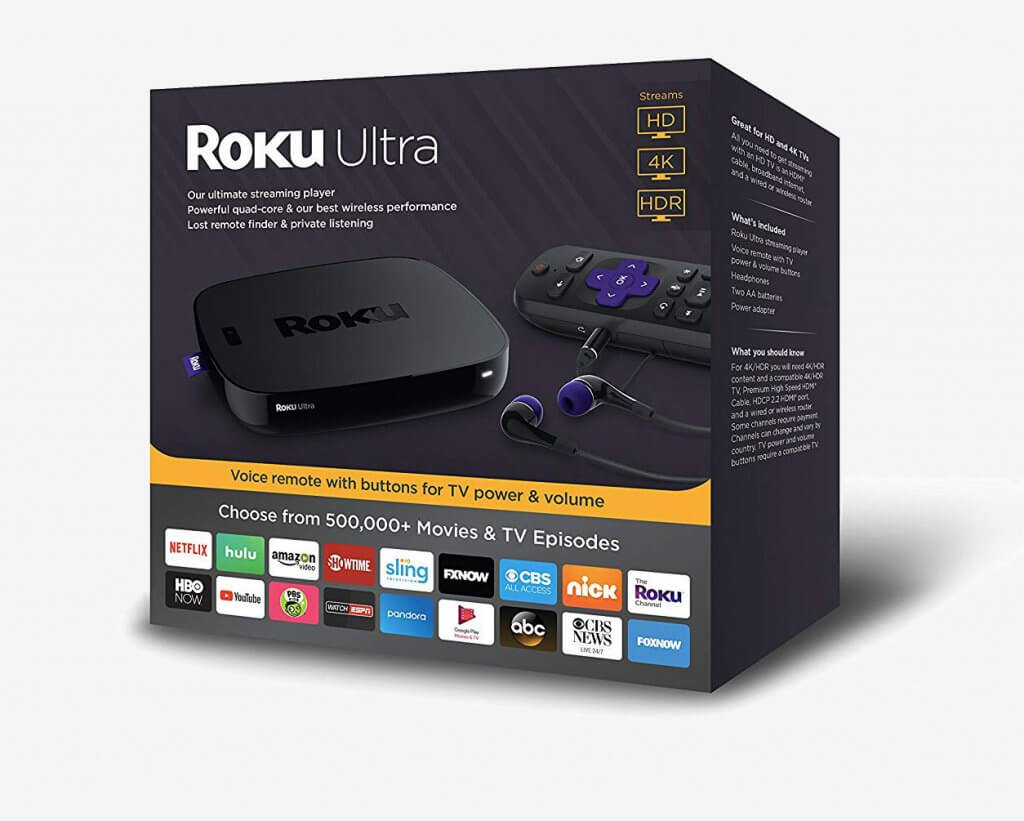 Roku Ultra box