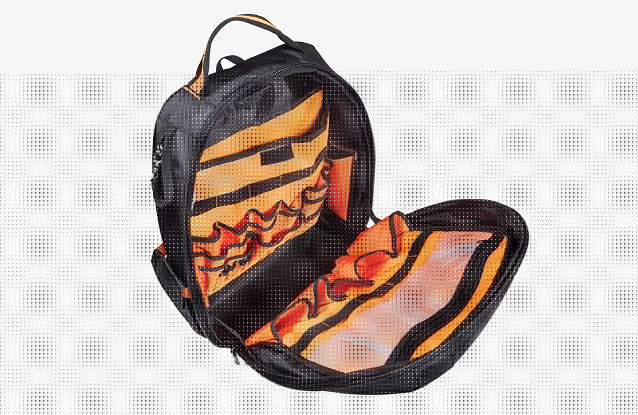 Rugged Tools Worksite Tool Backpack open view