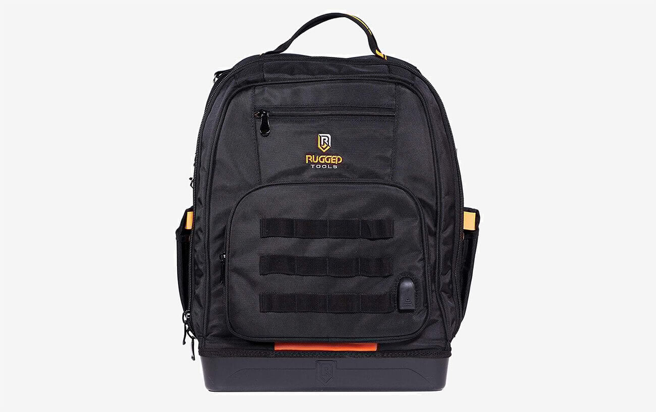 Rugged Tools Worksite Tool Backpack