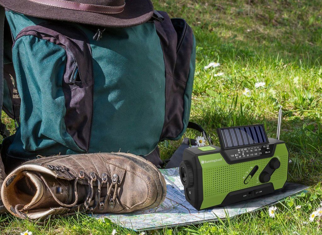 Running Snail Basic on an outdoor hike