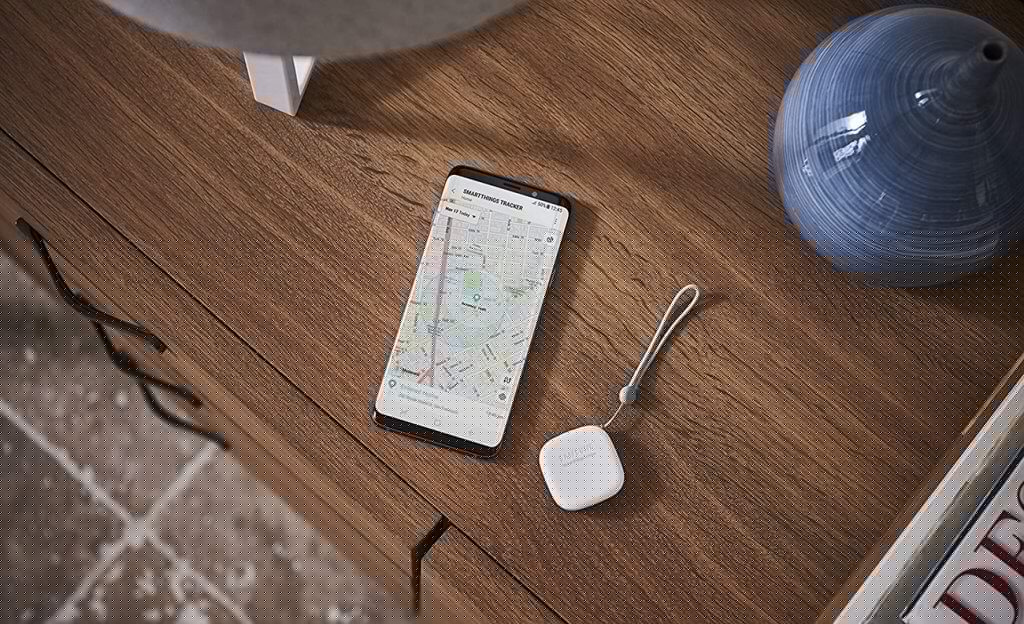 Samsung SmartThings GPS Tracker smartphone app