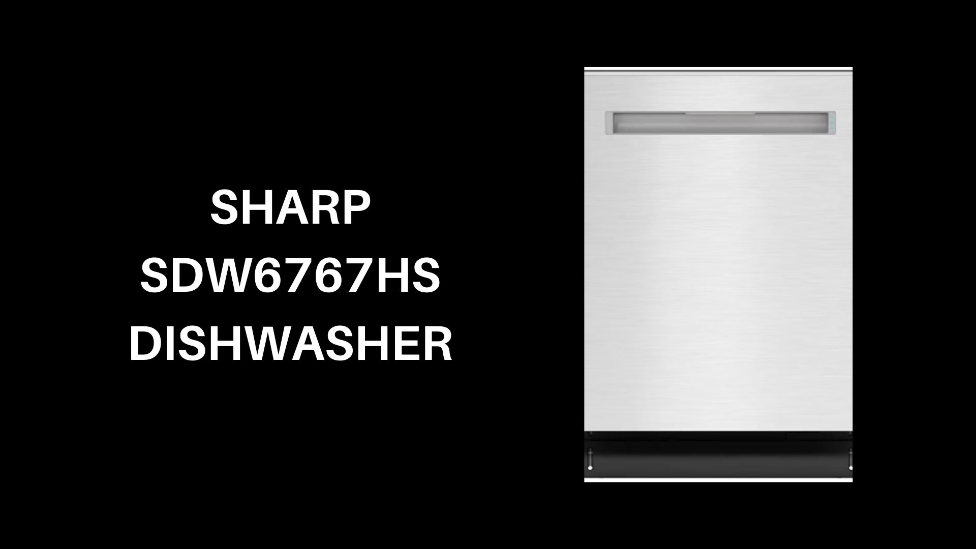 Sharp-SDW6767HS-DISHWASHER