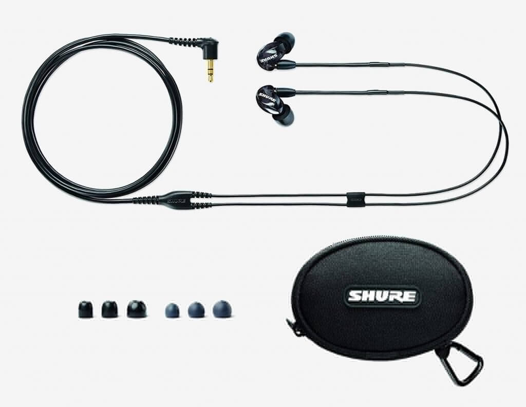 Shure SE215-K and accessories
