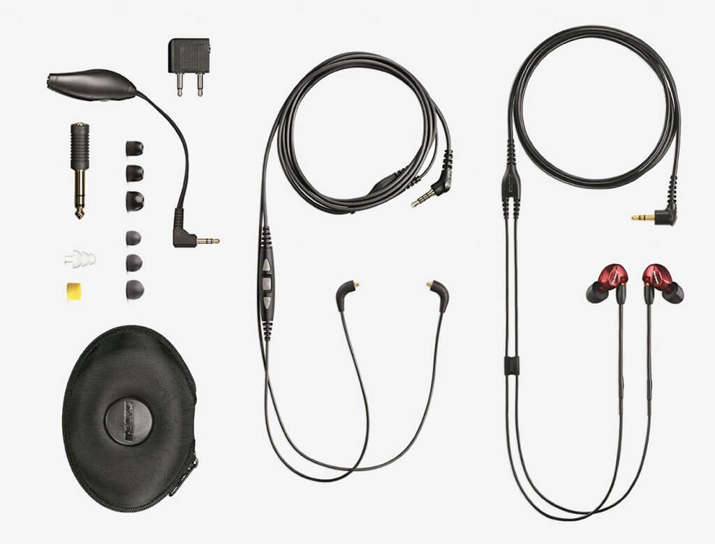 Shure SE535LTD accessories