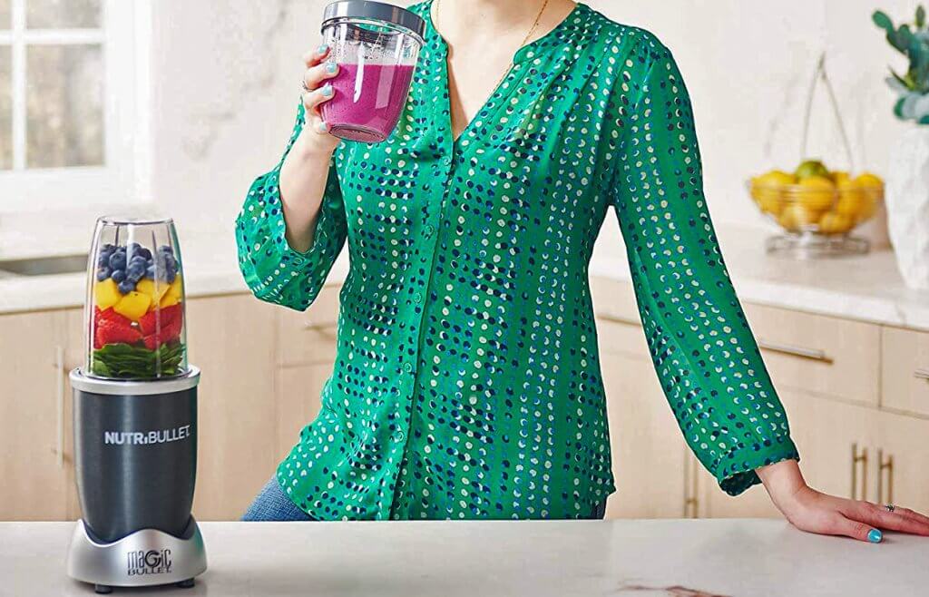 Smoothie made with the NutriBullet 12-Piece
