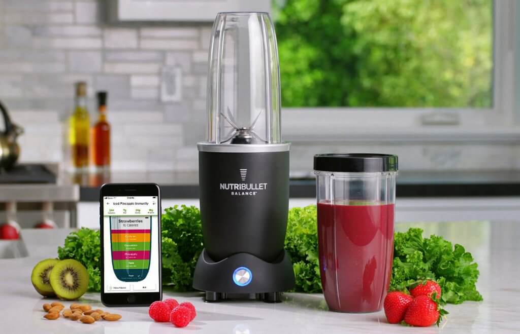 Smoothie made with the NutriBullet Balance