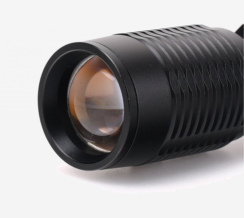 Solaray ZX-2 close up of lens