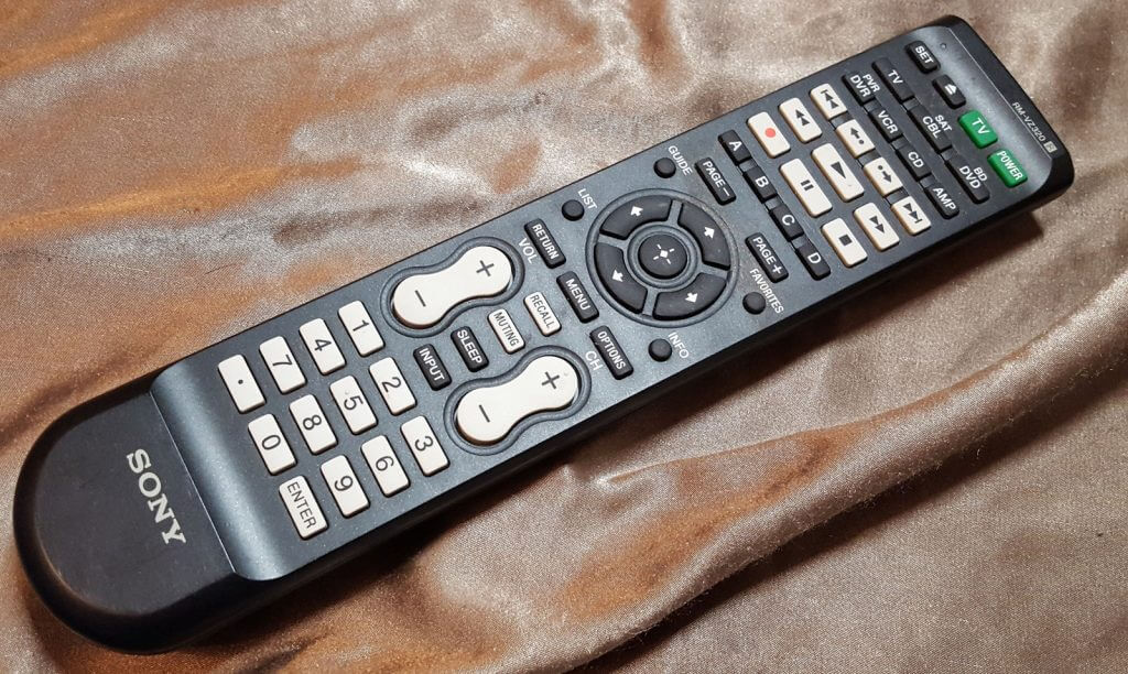 Sony RMVLZ620 Universal Remote buttons