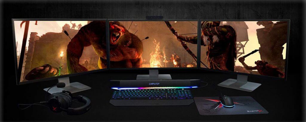 Sound BlasterX Katana Multi-Channel Surround Gaming and Entertainment Soundbar