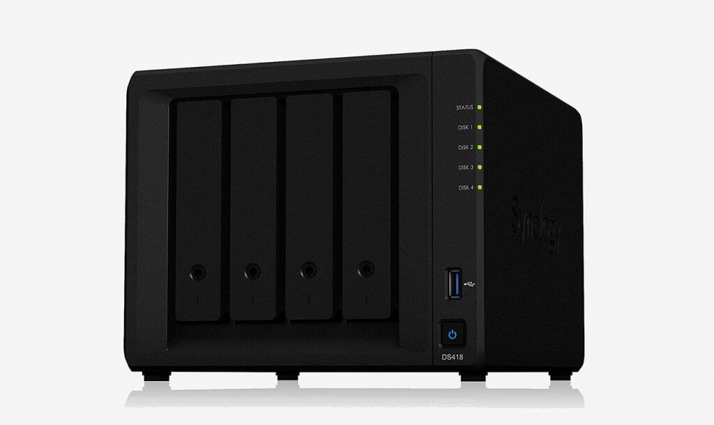 Synology 4 bay NAS DiskStation DS418 (Diskless)