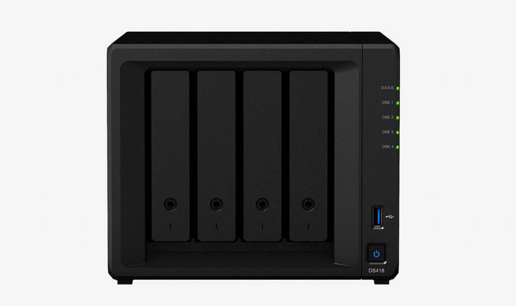 Synology 4 bay NAS DiskStation DS418 (Diskless)