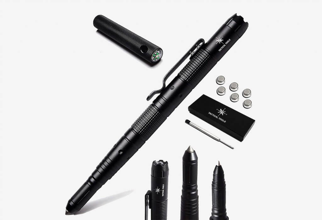 Tactical Tools Self Defense Tactical Pen With Accessories Package