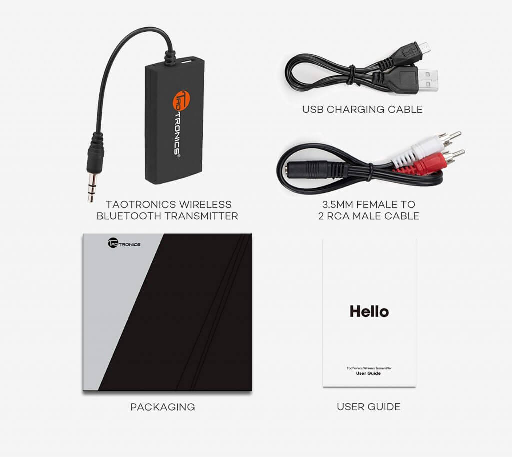 TaoTronics TT-BA01 accessories