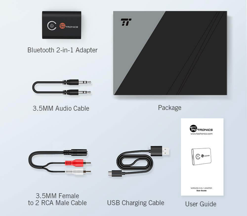 TaoTronics TT-BA07 accessories