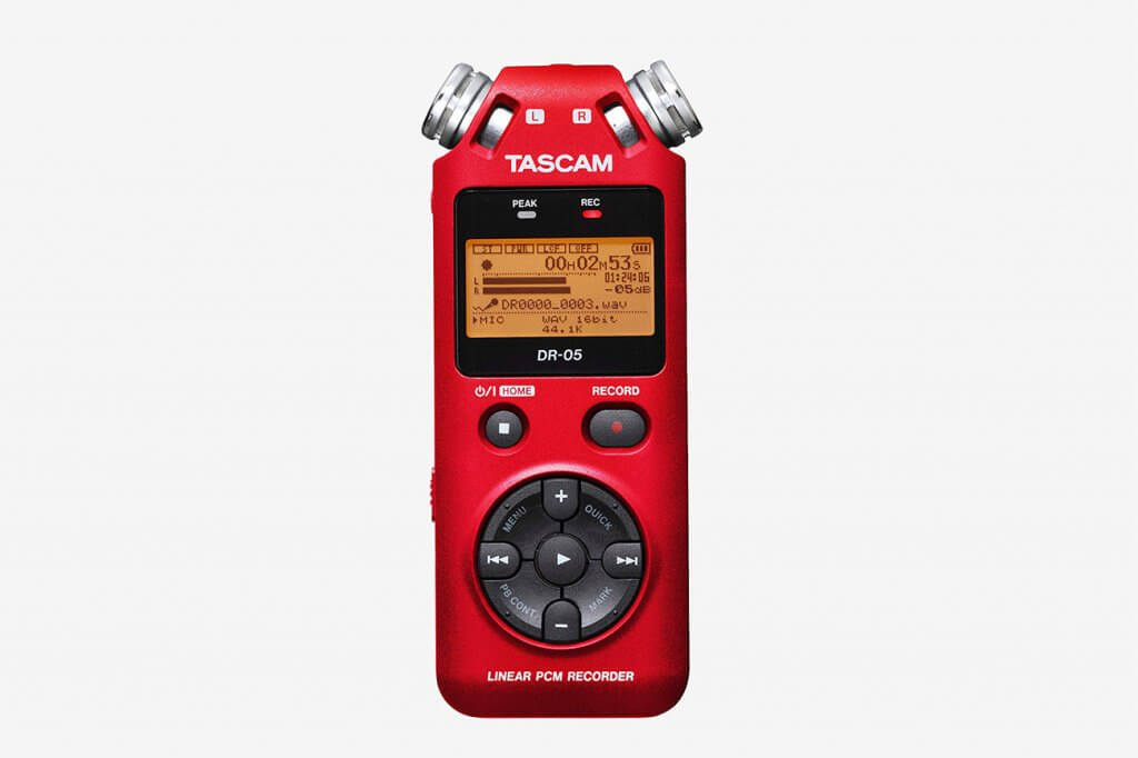 Tascam DR-05 Portable Handheld Digital Audio Recorder