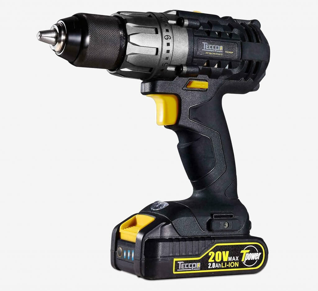 TECCPO 20V Power Drill & Driver (TDCD03P)