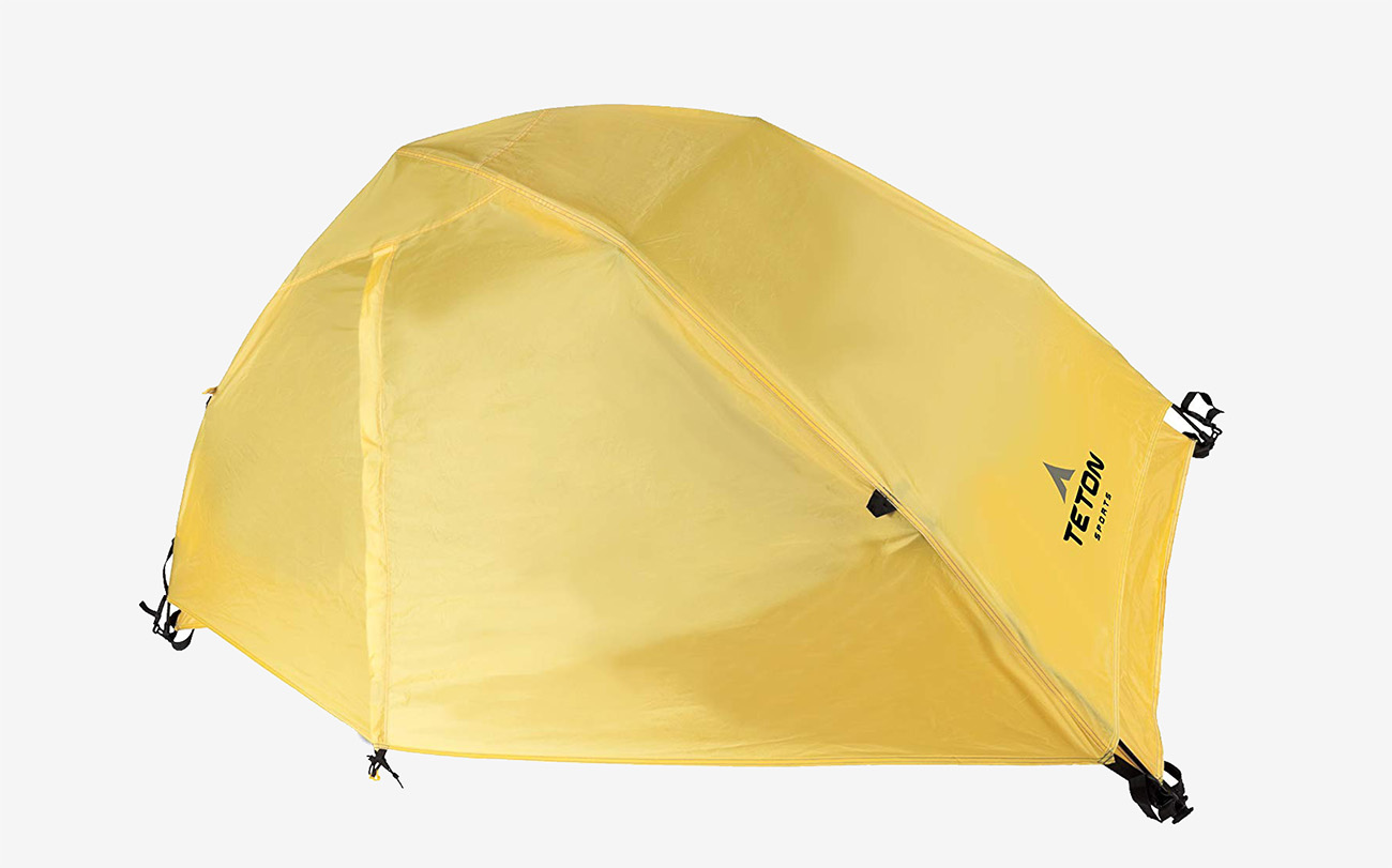 TETON Sports Outfitter XXL Quick Tent completely covered